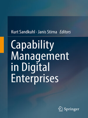 cover image of Capability Management in Digital Enterprises